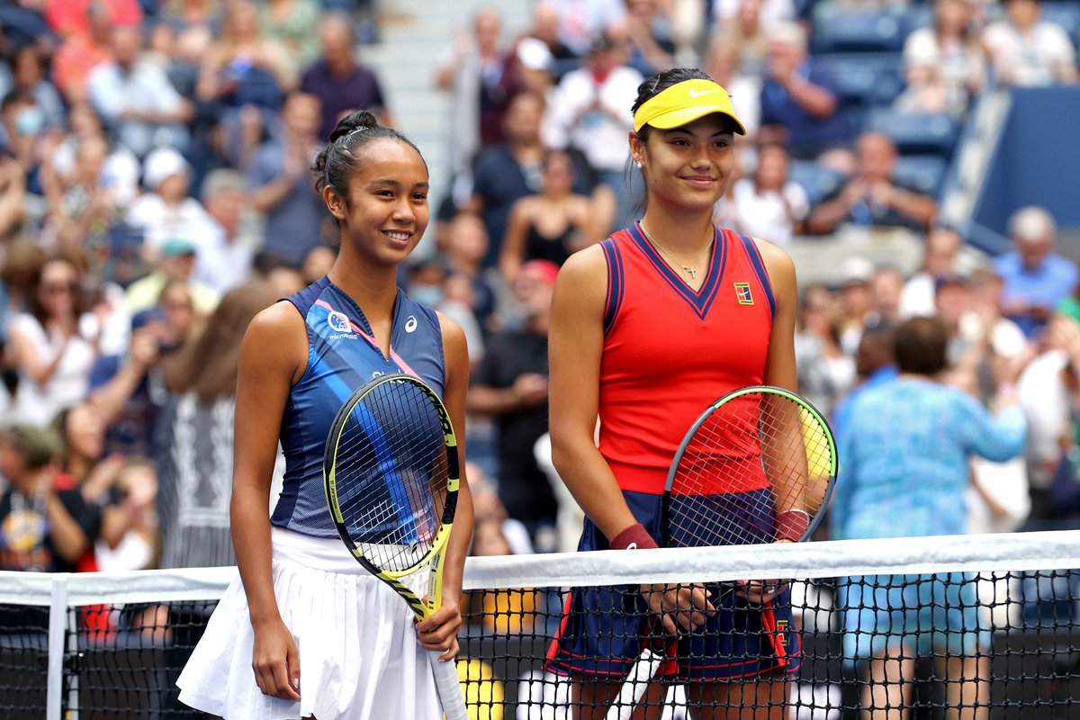 WTA's tweet photo. Alexa, play Teenage Dream by @katyperry 😏

#USOpen https://t.co/fWuwhIdq1l