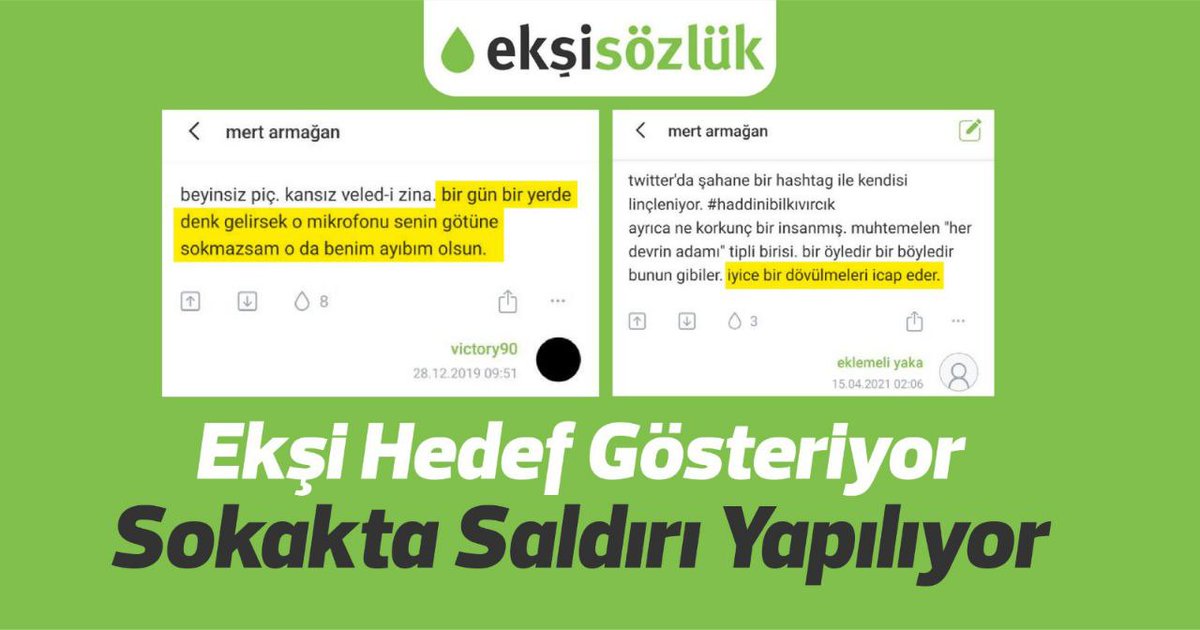Her türlü pisliğin altından çıkan, gençleri zehirlemeye çalışan, tek dertleri kaos ve iç karışıklık yaratmak olan hainlerle dolu Ekşi Sözlük KAPATILSIN.