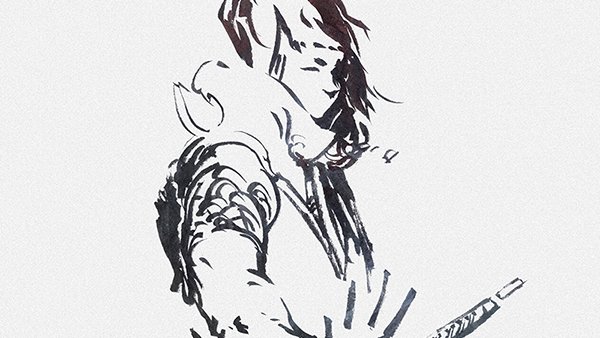 shikeesart's tweet photo. ちょっと古川琴音風に…かな？Cleaned this up 😊

#墨絵 #刀 #刃 #雰囲気絵 #ink #art #illustration #vibe #mood #concepartart #samurai #katana #sword #fantasy #侍 #流浪人 #samuraiart #武士 #華表反り #古川琴音 https://t.co/7Xs8M1U396
