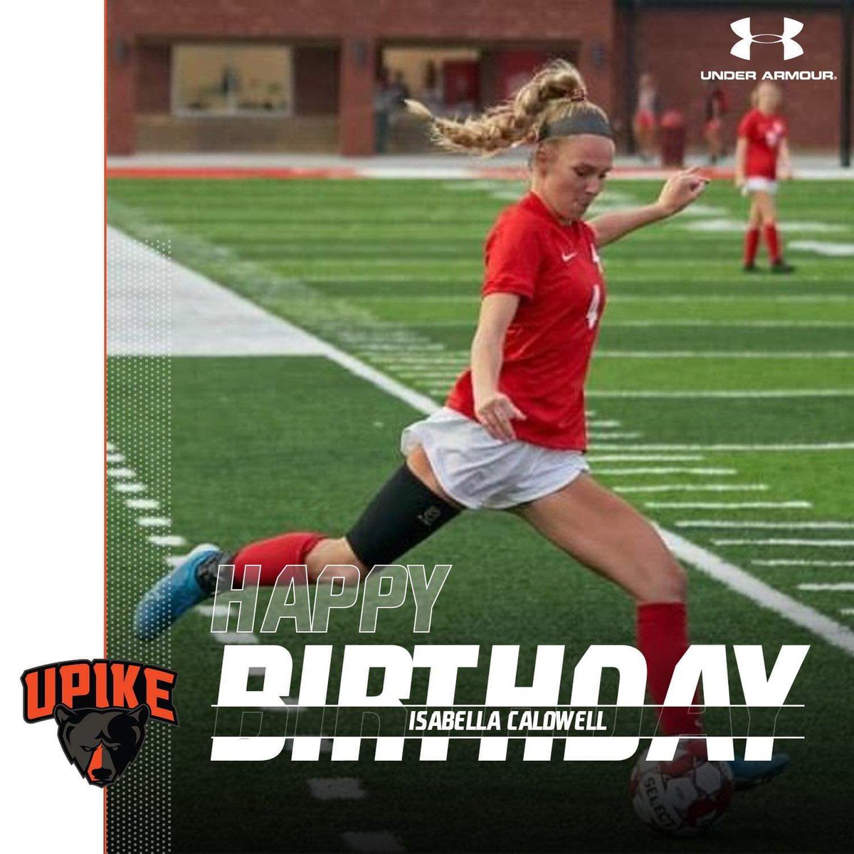 Sending Happy Birthday wishes to UPIKE women’s soccer player Izzy Caldwell! We hope it’s the best!