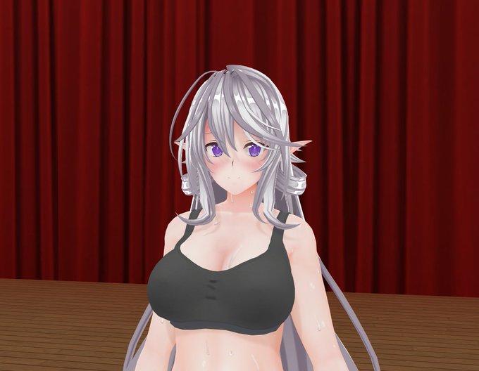 なんとなくエロフをベースにエディットしてるが…何かエルフ耳が半魚人ぽく見えるのは気のせいか…? 