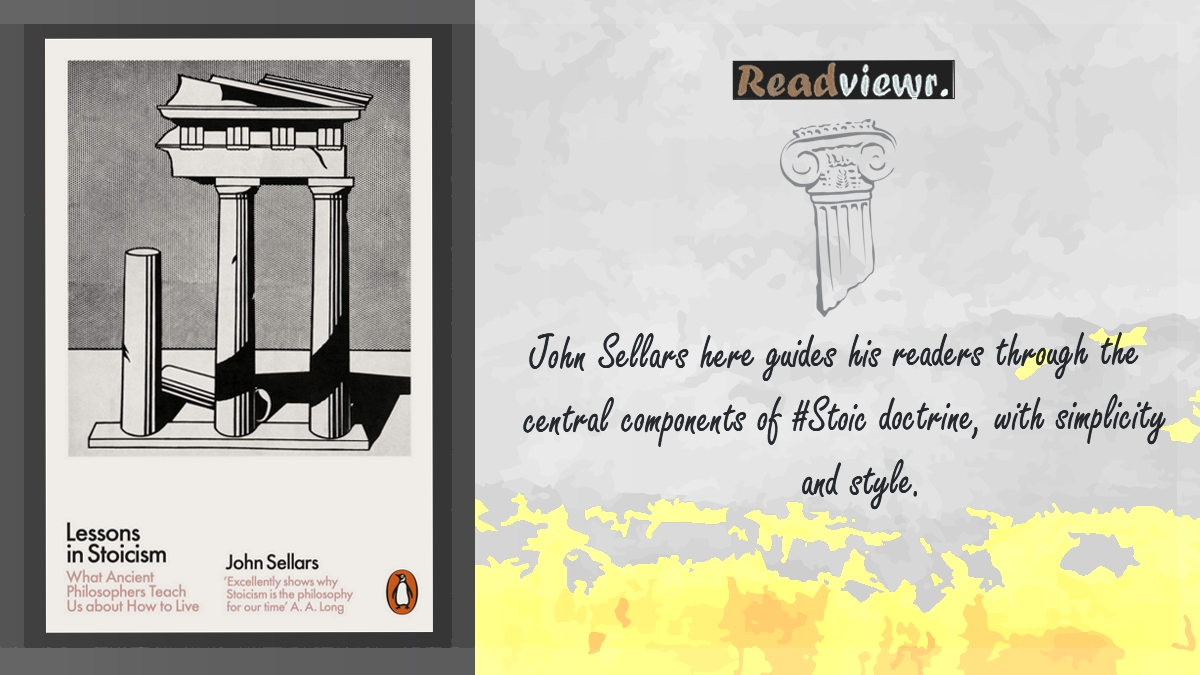ReadViewr's tweet photo. #LessonsInStoicism

🏛️#JohnSellars here guides his readers through the central components of #Stoic doctrine with simplicity and style. 

📖Retailing at £7.99, this is a book of only 96 pages. But don't let that deter you, the author’s clarity and concision is worth every penny. https://t.co/yDhBpPP3Gc
