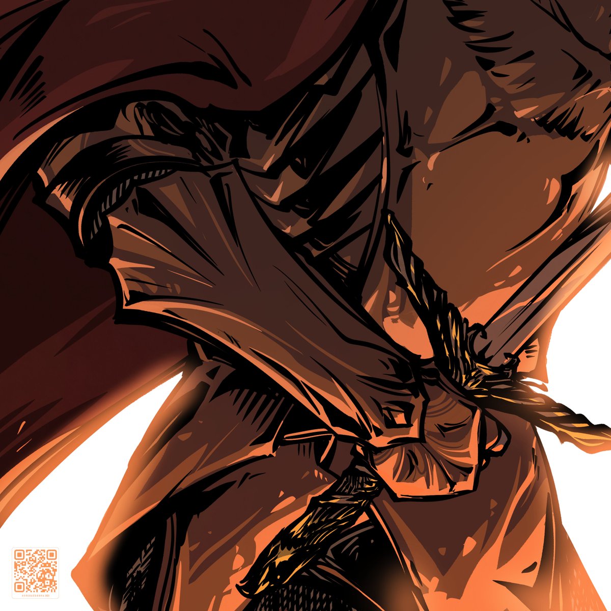 erebusodora's tweet photo. In other news: been re-listening to RQGaming from the very start of it, and oh the irony of reality &amp; the character developments…

So - um. Shiny fanart time. The exact faces hardly matter in this story; the characters do.

(No references we die like… well, you know the drill.) https://t.co/5BMRtQC84S
