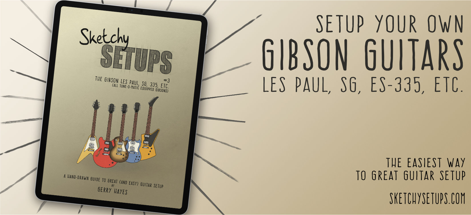 Gerry at Haze Guitars on Twitter: "Learn how to setup your Gibson Les Paul,  SG, ES-335, and more. Easily. https://t.co/r03u0CdfQN  https://t.co/vfEbNziqEn" / Twitter
