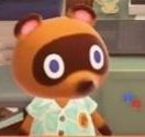 themouseyouknow's tweet image. A reminder that this is what Tom Nook looks like with his eyes open