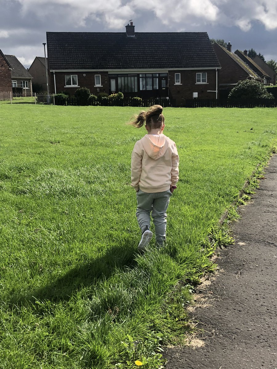 nicky_j07's tweet photo. A wee walk with Abby today to get some #Steptembear miles. We stopped to watch some football and spotted some Halloween decorations. 

➡️ If you can, here is the link to donate and support @sfrs_fst: https://t.co/WAOIubBvX2 https://t.co/VEoTuEbb3W