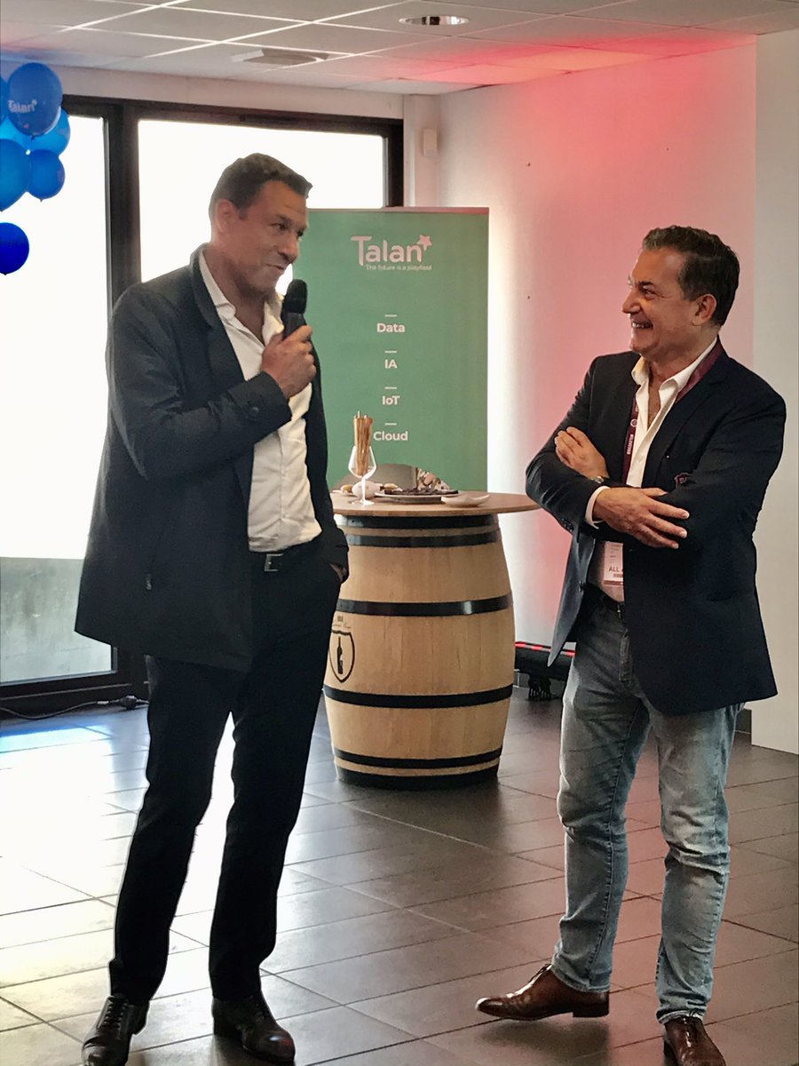 Aujourd’hui @talan_fr Bordeaux accueille le <a href="/SFParisRugby/">Stade Français Paris</a> lors d’un événement pour tous nos collaborateurs bordelais. 
#talan #talanSFP #Sfparis #ubbsfp