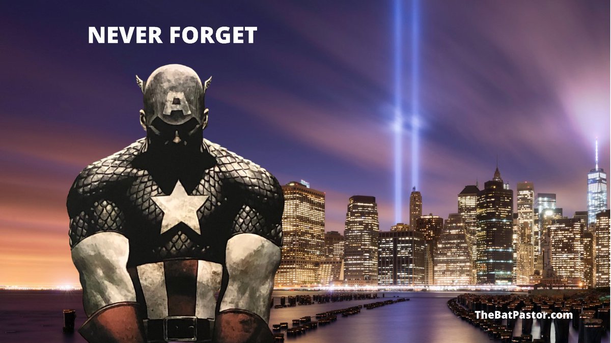 To read a Prayer for our Nation on #September11 , visit:
 
joshuajmasters.com/911prayer

#NeverForget #PrayForAmerica #CaptainAmerica #TheBatPastor