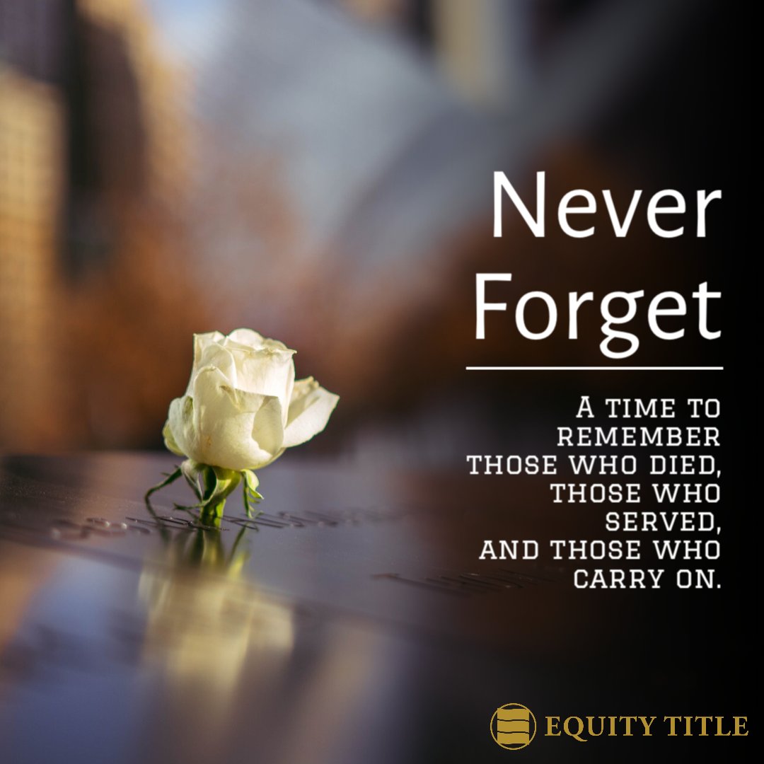 Today marks the 20 year anniversary of the September 11th, 2001 attacks. 
************************
“Even the smallest act of service, the simplest of kindness, is a way to honor those we lost, a way to reclaim that spirit of unity that followed 9/11.” - President Barack Obama