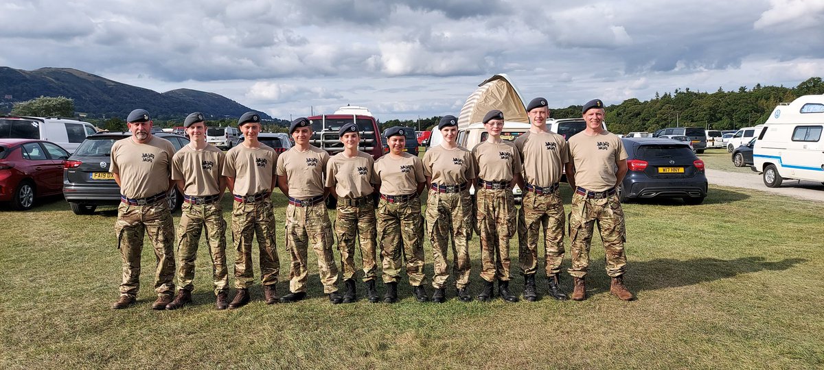 After a day parking cars at <a href="/Busfest/">Busfest</a> with help from <a href="/1002Air/">1002 Ross-on-Wye Air Cadets</a> #aircadets #rafac #busfest
