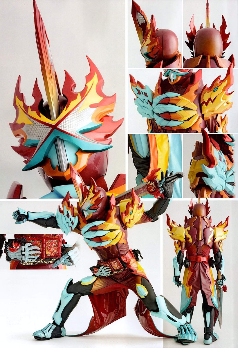 Kamen Rider Saber Elemental Dragon & Primitive Dragon. #tokusatsu