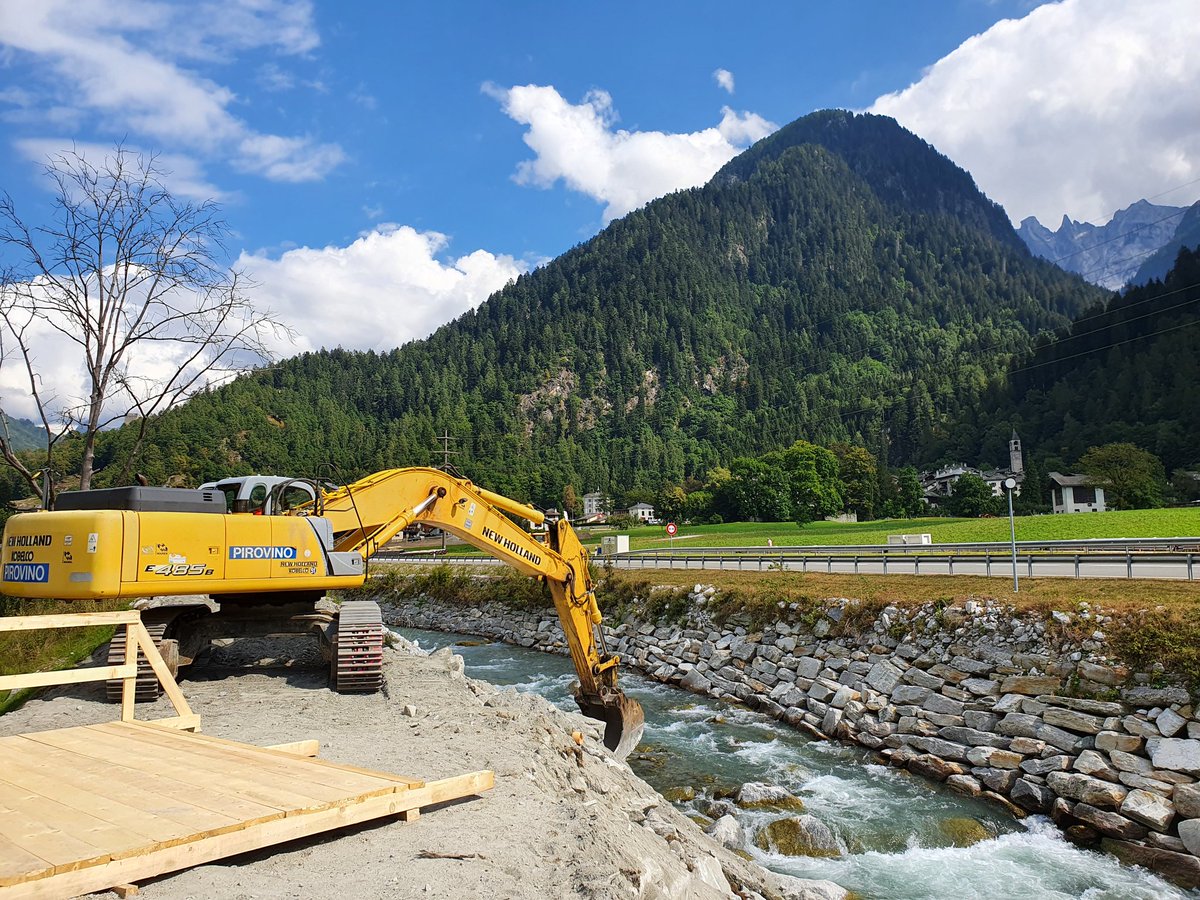 Il progetto di ricostruzione Bondo ll è iniziato.
È iniziata la costruzione di un nuovo progetto di protezione contro le inondazioni e le colate detritiche intorno al villaggio di Bondo.

comunedibregaglia.ch/pubblicazioni/…

#Cengalo #Bondasca #Bondo #Bregaglia