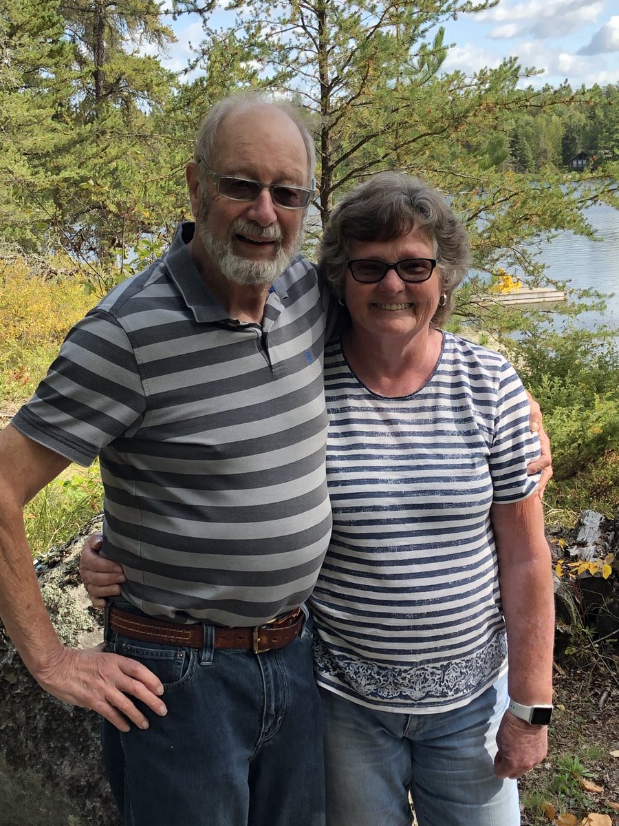 Congratulations Marg and Bruce.  Fifty years married today!