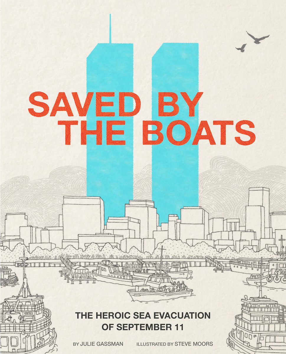 Today commemorates the 20th anniversary of the devastating events of 9/11. But on this dark day, there were heroes who helped those in need. In SAVED BY THE BOATS young readers can learn the rarely told story about the sea captains and crews that rescued 500,000 people that day.