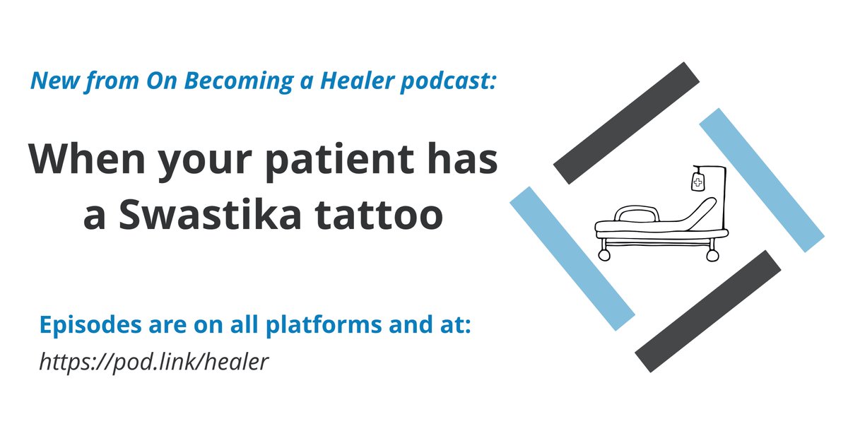 Should a doctor find a way to like each patient, just a little bit?

Could a Swastika tattoo make that harder?

This episode of "On Becoming a Healer" explores that with Dr. Aditi Jani, 3rd year resident in medicine

Apple 
podcasts.apple.com/us/podcast/whe…
Spotify
open.spotify.com/episode/1fxCPr…