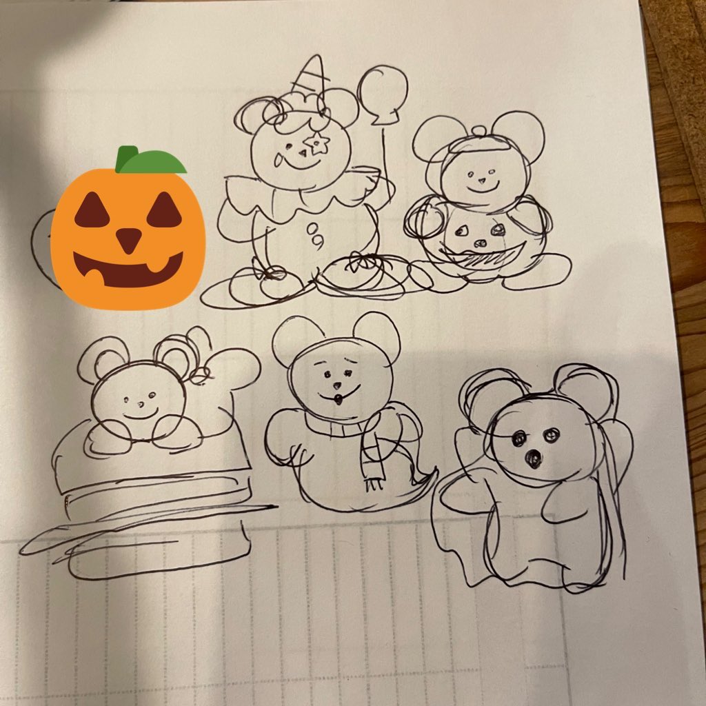 最近くましか描いてない🧸 