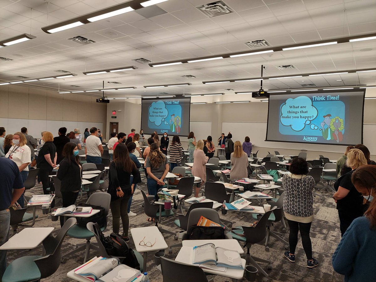Kagan Cooperative Learning training. Our amazing teachers acquiring high leverage strategies to engage all students and accelerate learning. #Equity <a href="/KaganOnline/">Kagan Publishing & Professional Development</a> <a href="/MHMooreFWISD/">M.H. Moore Elementary School</a> @hcabal1 <a href="/UAlvarez/">Ricardo Alvarez</a> @katy_anne_myers