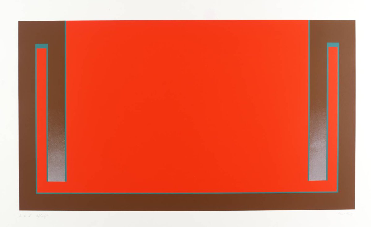 Cecil King, Orange, 1975 tate.org.uk/art/artworks/k… #museumarchive #cecilking
