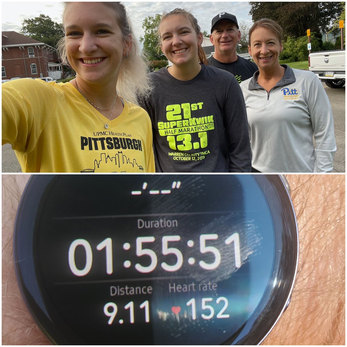 bobs_68's tweet photo. This morning our family did a 9.11 mile tribute run to honor all those lost this day. #911NeverForget Praying our country will soon be united like we were after that tragedy. #ninetwelveunited https://t.co/xKKnbrXSVb