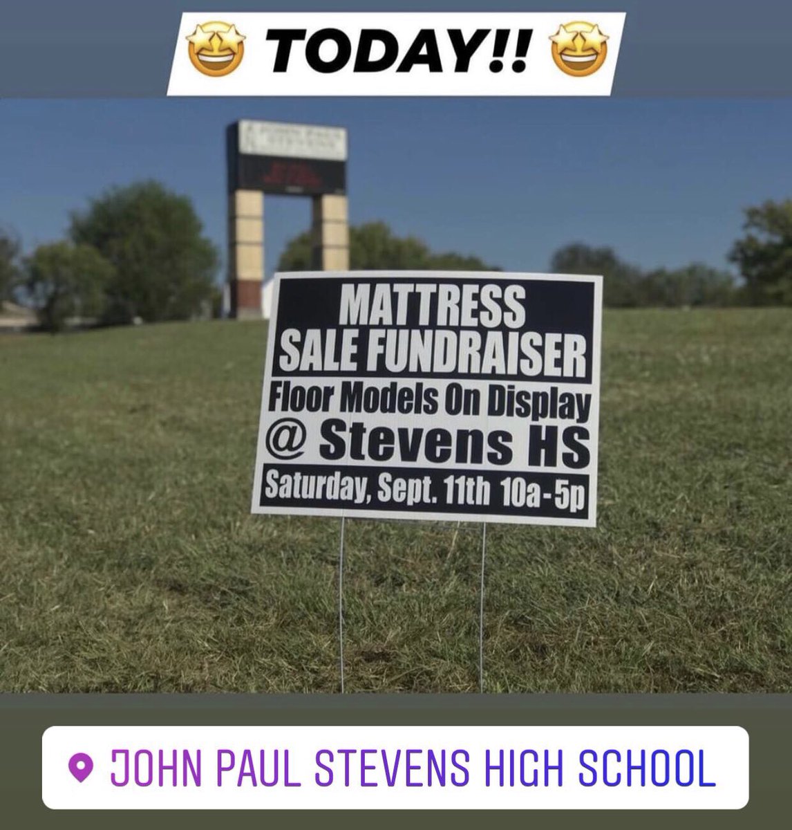 NISDstevensband's tweet photo. Come visit us today!!! 😃 https://t.co/xtTrr6HlgL