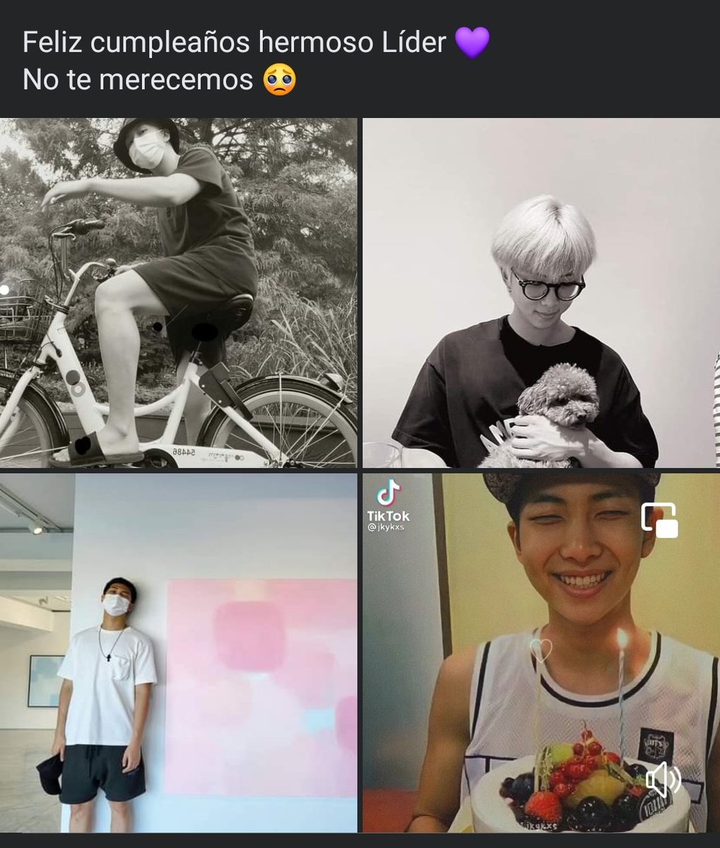 ArlenDiorys's tweet photo. Gracias por aparecer en mi vida Namjoon 💜 Eres y serás siempre el mejor líder, no te merecemos. Te amo, espero que te encuentres bien, te deseo larga vida y más hermosos momentos para vivir ✨ ARMY te ama ❤️ #HAPPYBIRTHDAYNAMJOON 
#NamjooningDay #WeLiveSoWeLoveNamu https://t.co/ykMVQ9bqjm