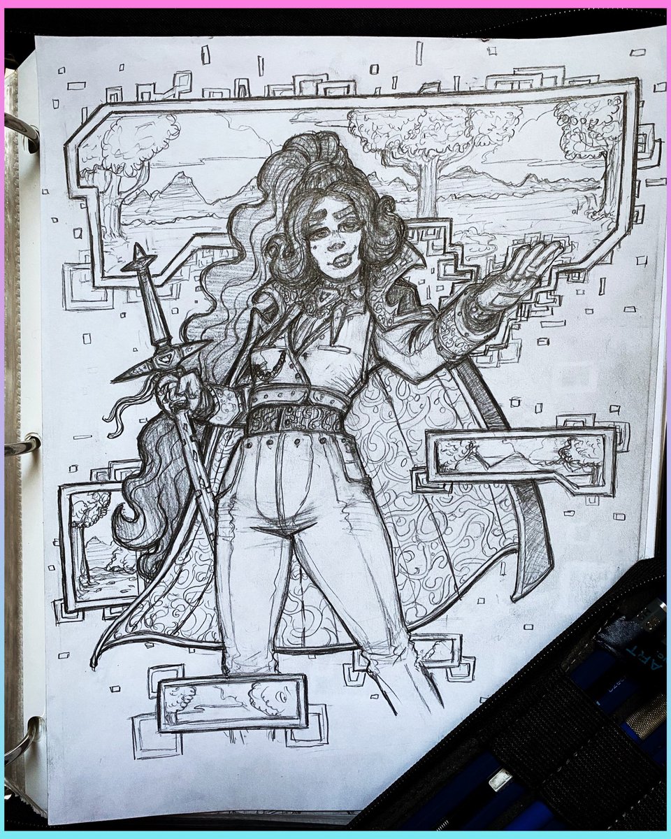 Dezzi_Pixels's tweet photo. Omg didn’t know #sketchtember  was a thing!! Love all of your guys drawings 😍😍! Here’s one if my latest ones! https://t.co/c5aogm6QbK