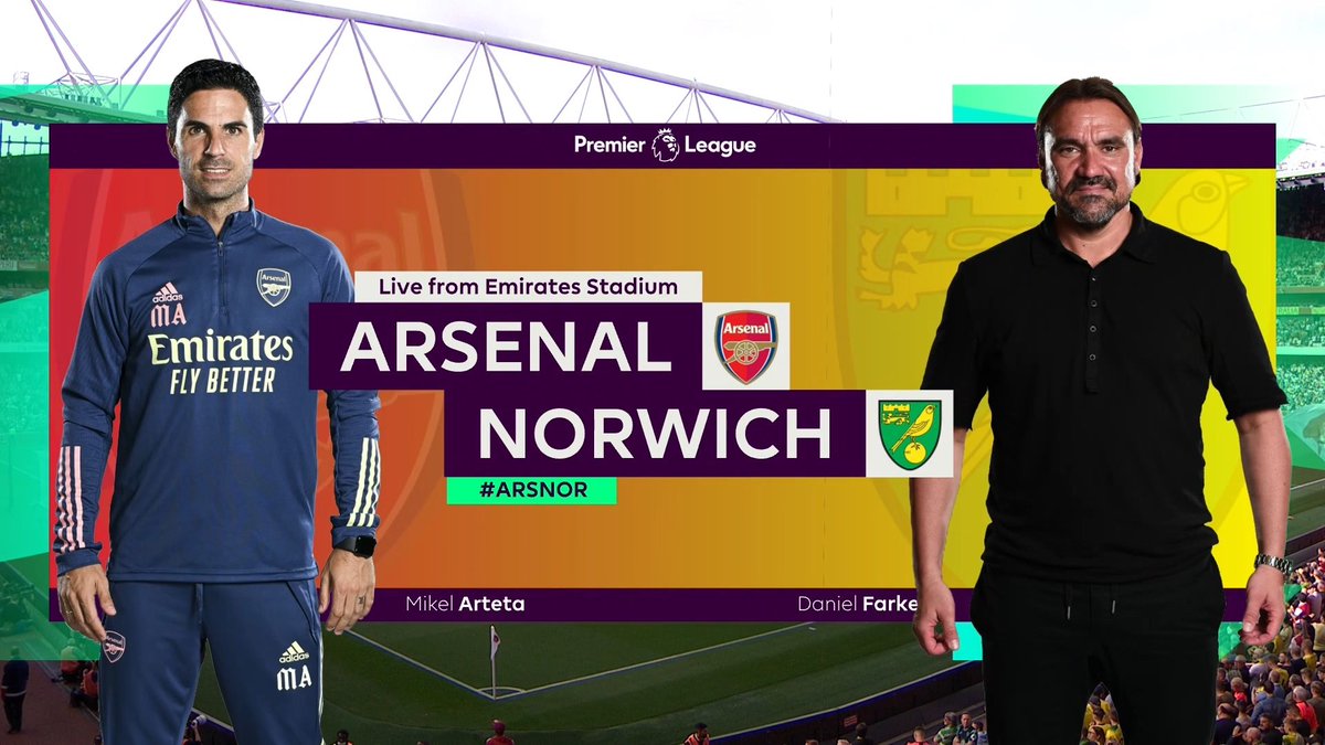 Full match: Arsenal vs Norwich City