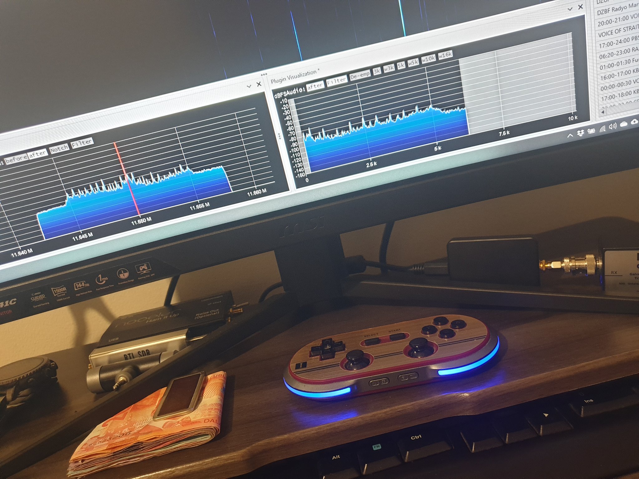 Mnmnkz Sdrsharpのプラグインjoysdrが手持ちのゲームパッドで使えない のでjoytokey Win App でやってみた マウスホイールの回転数 指定位置に飛ばしてホイール回転に音量操作等大体のことは出来るようになってる T Co Fabyibk3ho Twitter
