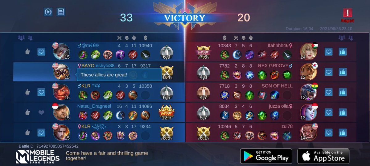 AsyielaZ's tweet photo. Come join my Squad, Let us face off against the world's best MOBA players together!
https://t.co/5XLPhz8eu5 https://t.co/tdEzQQGSkn