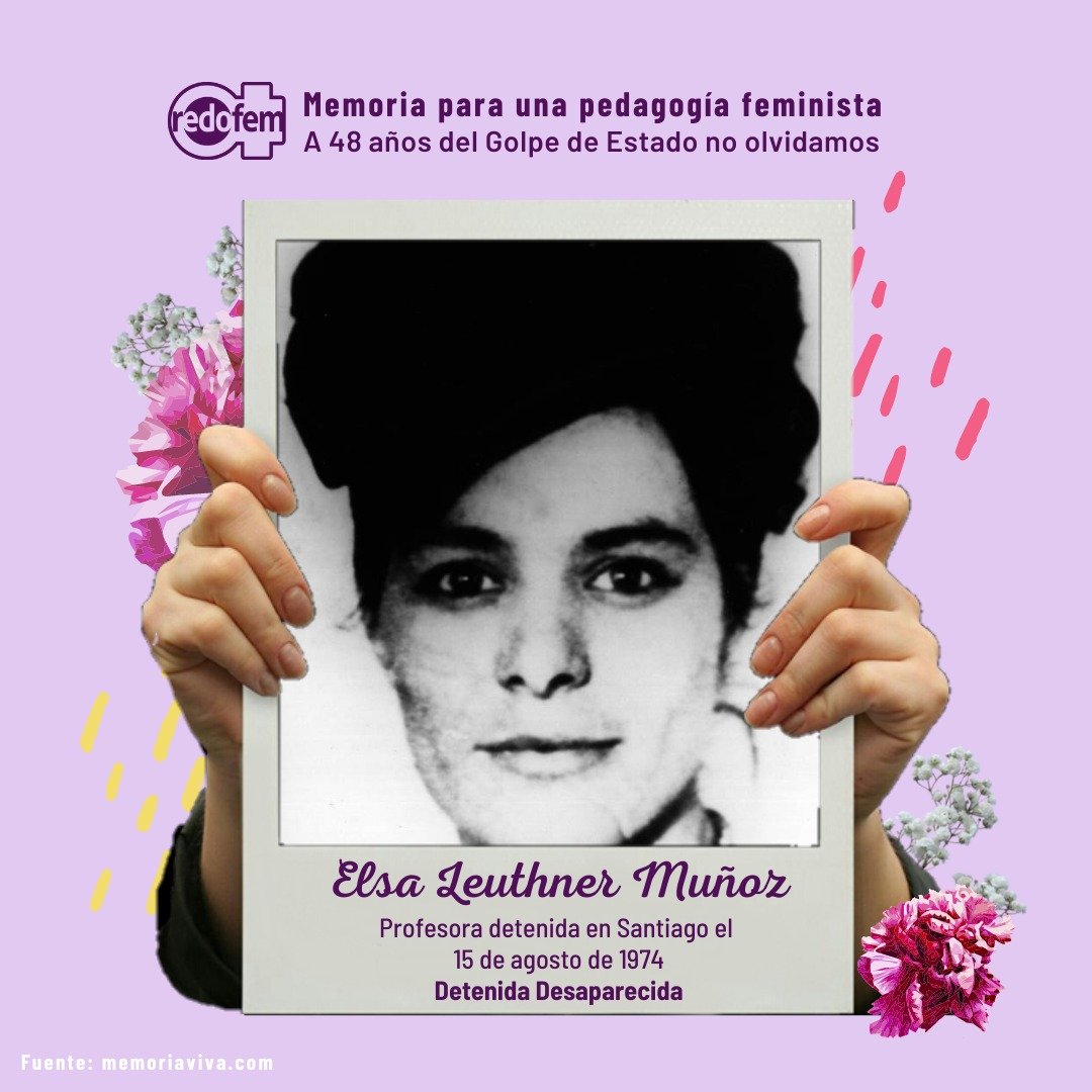 redofem's tweet photo. 🔰 Hoy #11deSeptiembre recordamos a algunas de las estudiantes y colegas que, en distintas regiones, fueron perseguidas, secuestradas, torturadas o ejecutadas. Ninguna puede estar ausente en nuestra memoria porque su trabajo y compromiso con la libertad, sobrepasó las aulas 🌹 https://t.co/dYXHhR7RsL