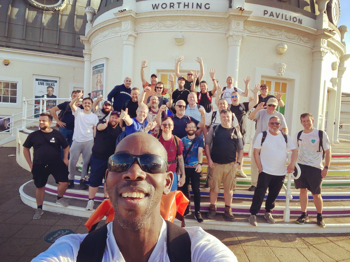 BlokesClub's tweet image. BIG WALK COMPLETED ✅ 

17miles in the bag! 

28 blokes on the walk! 

Bognor To Worthing 🚶‍♂️🚶‍♂️🚶‍♂️🚶‍♂️

Give these lads a big share and like and show them your appreciation!