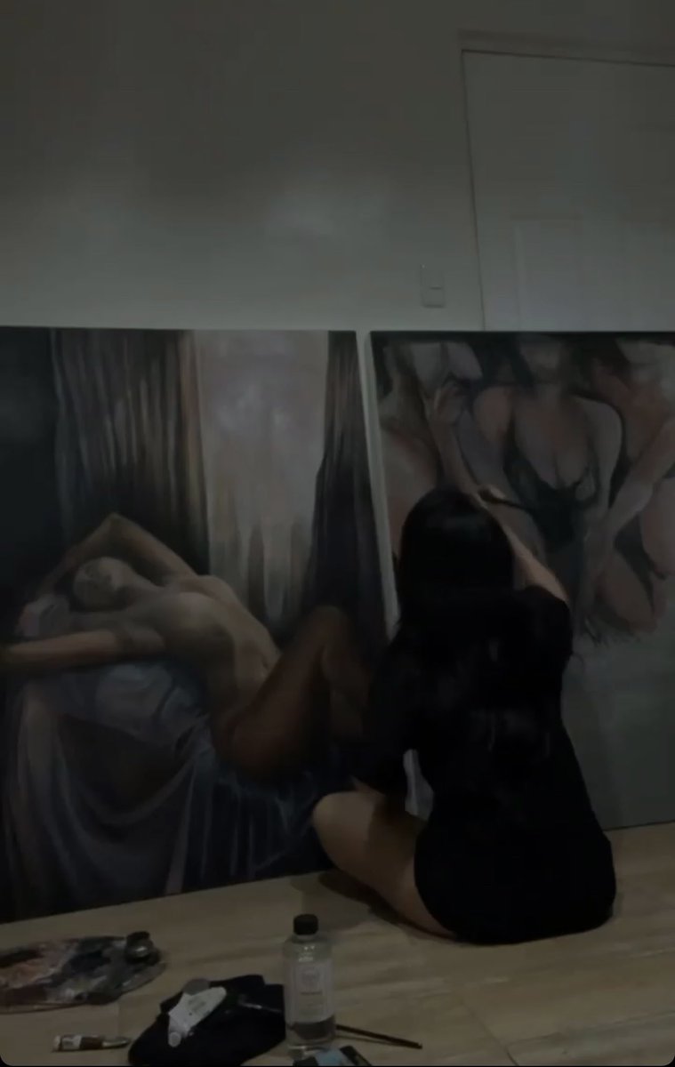 FaithVeloro's tweet photo. Paintings over the weekend https://t.co/HELlBYiO3K