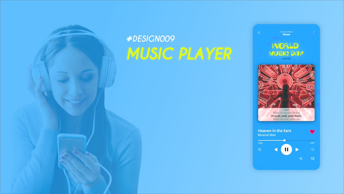 Clime_Social's tweet photo. #DailyUI 009: MUSIC PLAYER
what if the Music Players switch themes based on the occasion/event, it would be so cool right!
#webdesigner #UI #graphicdesign #Graphic_Designer 
#graphicdesign https://t.co/Jdff3wHpmq