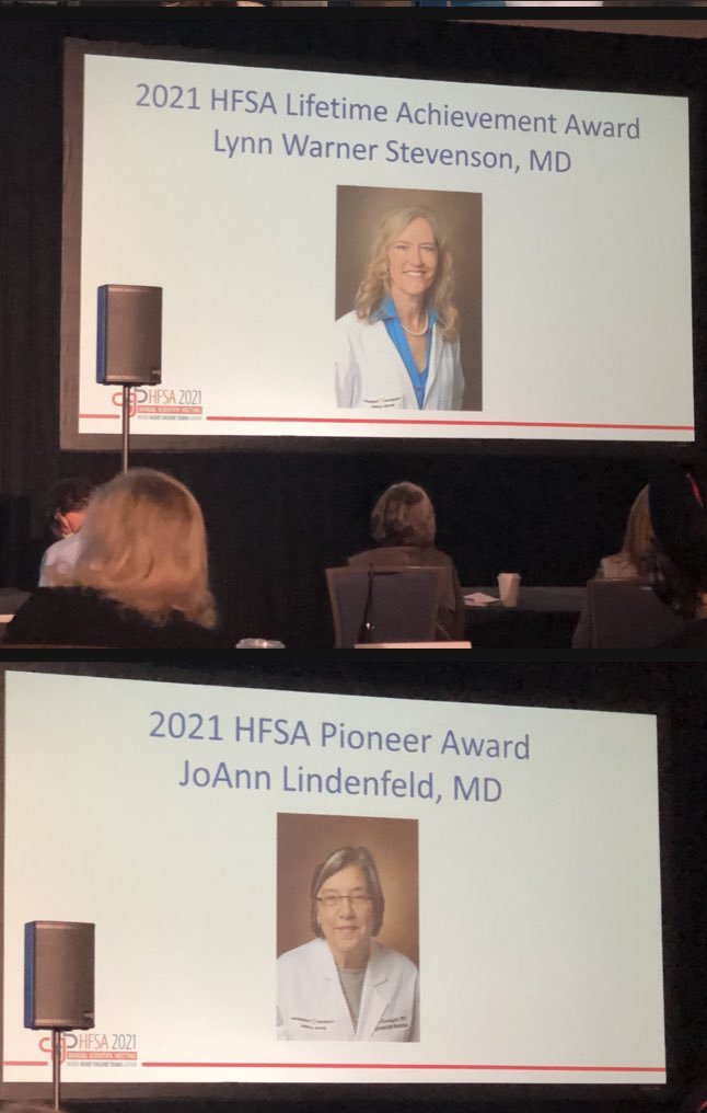 Congrats to two of the best colleagues and mentors anyone could ask for. Amazing recognition <a href="/HFSA/">HFSA</a>.  @VUMC_heart is so lucky to have <a href="/LindenfeldJoann/">Joann Lindenfeld</a> and #THELWS.  <a href="/AshShahMD/">Ashish Shah</a> @JaneFreedmanMD <a href="/mbrinkleymd/">Marshall Brinkley</a> <a href="/JoshuaBeckmanMD/">Josh Beckman</a> @DrJohnMcP <a href="/vumccardsfit/">Vanderbilt Cardiology Fellowship</a>