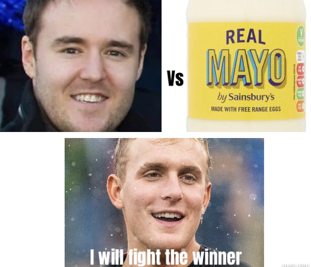 Gerard9barr's tweet photo. @MayoGAA @alanhalsall @jakepaul 

Be careful what you wish for hey 🤦‍♂️🚨🥊 #boxing #acting #GAA https://t.co/xNBDQmxZ0p