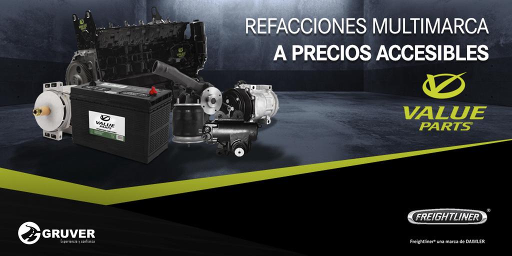 G_Camiones's tweet image. Con más de 44 líneas de productos, #ValueParts te ofrece el mejor balance entre #calidad y #precio, todo esto con el #respaldo de nuestra marca #Freightliner. 

Disponibles en todas nuestras sucursales Gruver. 

#SiempreEnTuCamino #Gruver