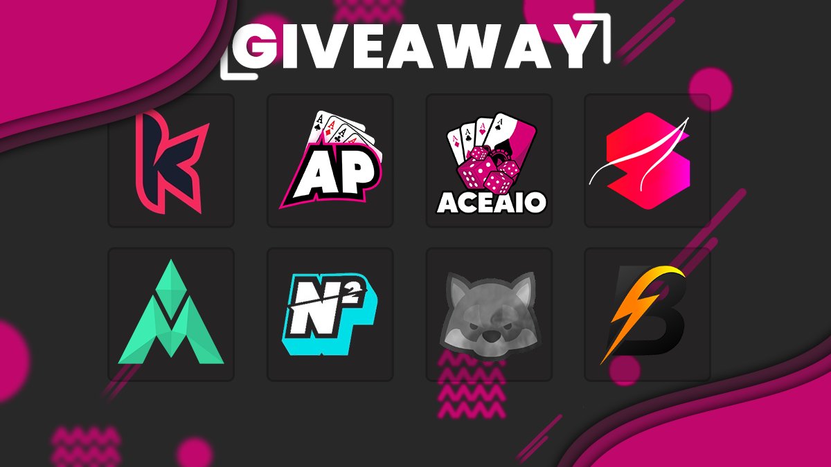 Mach Browser (@machbrowser) on Twitter photo GIVEAWAY!🎉
<a href="/_Battalion_/">Battalion</a> x1 Month
<a href="/NotifySquared/">N2</a> x1 Month
<a href="/KlineAccounts/">Kline Accounts</a> x3 50 Nike Acc
<a href="/Spade_Proxies/">Spade Proxies</a> x2GB Resi
<a href="/AioAce/">Ace AIO</a> x5 Weeklies
<a href="/Ace_Pings/">Ace Pings</a> x1 Month
<a href="/Wolves_IO/">Wolves</a> x20 Invites
<a href="/machbrowser/">Mach Browser</a> x1 Browser Key, 1x Mobile Key
To Enter:
Follow All Accounts
Like + Retweet
Tag a friend GIVEAWAY!🎉
<a href="/_Battalion_/">Battalion</a> x1 Month
<a href="/NotifySquared/">N2</a> x1 Month
<a href="/KlineAccounts/">Kline Accounts</a> x3 50 Nike Acc
<a href="/Spade_Proxies/">Spade Proxies</a> x2GB Resi
<a href="/AioAce/">Ace AIO</a> x5 Weeklies
<a href="/Ace_Pings/">Ace Pings</a> x1 Month
<a href="/Wolves_IO/">Wolves</a> x20 Invites
<a href="/machbrowser/">Mach Browser</a> x1 Browser Key, 1x Mobile Key
To Enter:
Follow All Accounts
Like + Retweet
Tag a friend