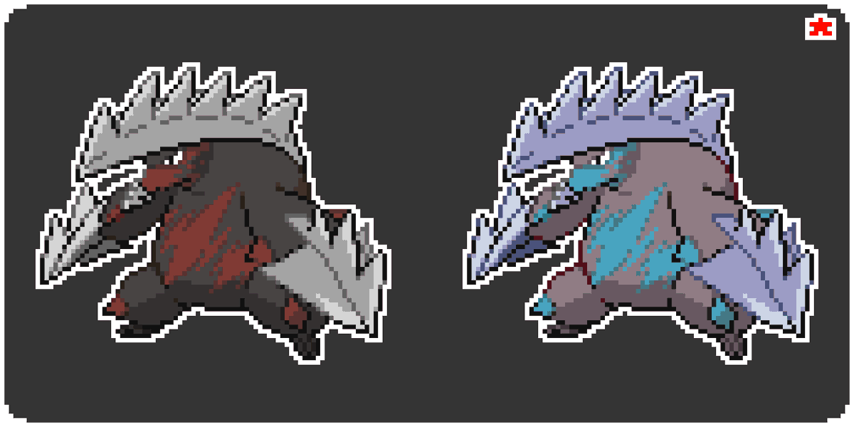 Fro_Arts's tweet photo. Mega Excadrill

YouTube:https://t.co/ddgB6Md96j
Twitter:https://t.co/QI7aGid0xt
DeviantArt:https://t.co/HRI0IR6CfU
Reddit:https://t.co/Jda5i8bVC7

#fakemon #pokemon #pokemonfanart #pixelart #digitalart #digitaldrawing #pixel #excadrill #megaevolution #megapokemon #megaexcadrill https://t.co/eFgbHaBJPS