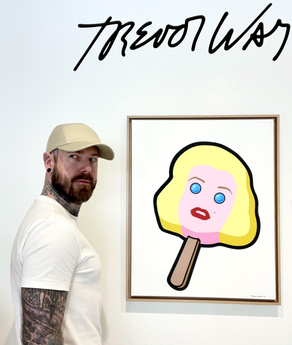 TrevorWayne's tweet photo. Ready to start a Saturday in the Gallery/Store! Stop by and say hello! 386 N Palm Canyon Drive in PS CA! https://t.co/8kPhCo1E6l! #trevorwayne #popart #trevorwaynepopart #hermes #palmsprings #palmspringsart #palmspringslife #popsicle #ralphlauren https://t.co/JqoMBwHDuR