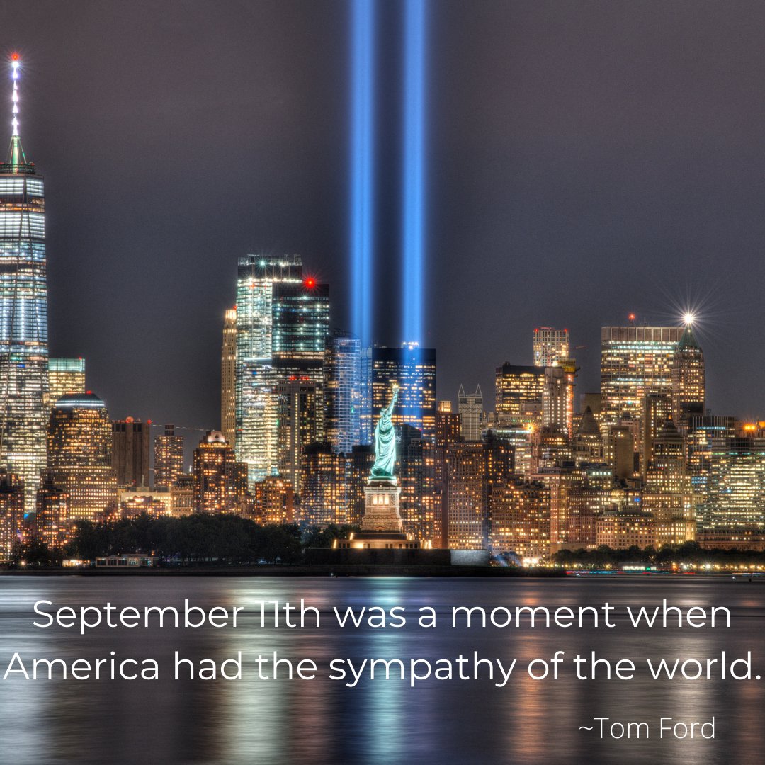 Do you remember what you were doing when you learned of the 9/11 tragedy? We will never forget.

#twintowers #GodBlessAmerica