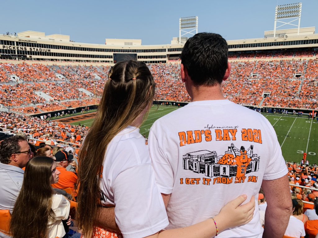 Dad's Day! AOII!! #GoPokes