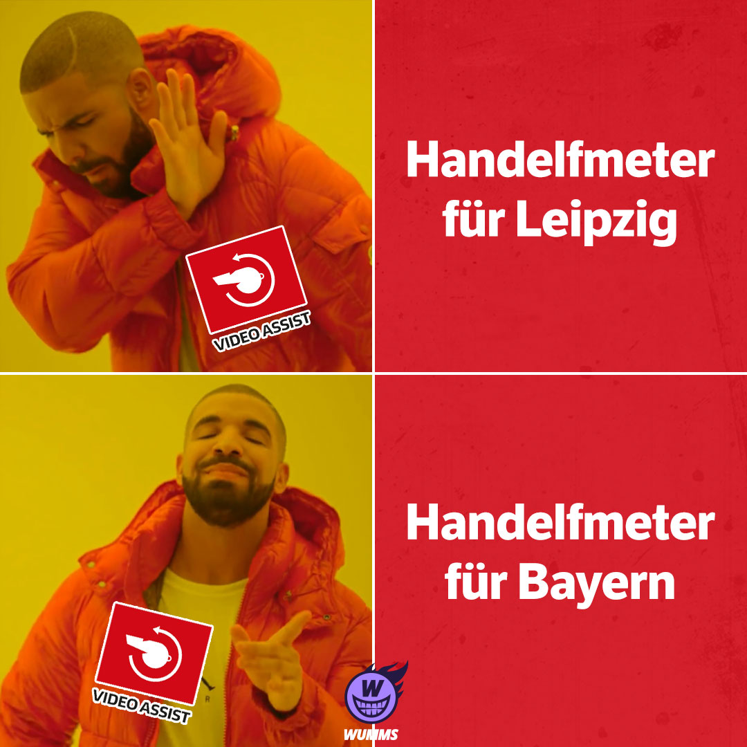 Wo kommen wir denn da hin, wenn jetzt jeder einen Handelfmeter bekommt? #RBLFCB