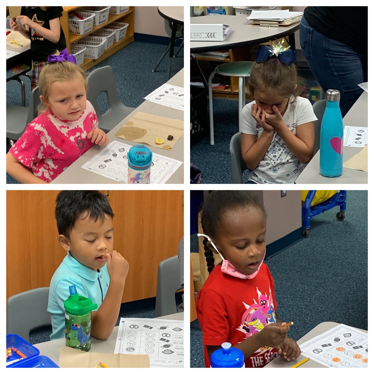 Megan Doherty (@mrsdohertyk) on Twitter photo This week we learned about our five senses so yesterday we used our sense of taste to taste test a lemon, candy corn, unsweetened chocolate and a pretzel. <a href="/CFISDKeith/">Keith Elementary</a> <a href="/CFISDKEITHKIND1/">Keith Kindergarten</a> #ThisIsKeith This week we learned about our five senses so yesterday we used our sense of taste to taste test a lemon, candy corn, unsweetened chocolate and a pretzel. <a href="/CFISDKeith/">Keith Elementary</a> <a href="/CFISDKEITHKIND1/">Keith Kindergarten</a> #ThisIsKeith