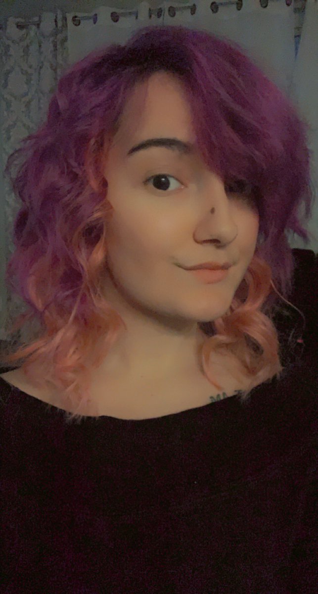 ChrissyFallen's tweet photo. I feel so zonked on my medication but I just want to breathe normally 😭 
So I dyed my hair as a distraction…. Again https://t.co/C3eToOJMfz