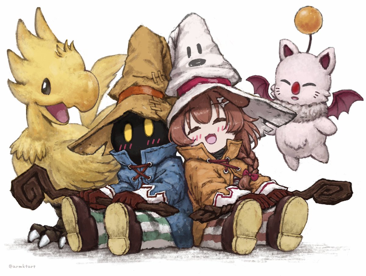 inugami korone ,moogle hat 1girl witch hat animal ears bone hair ornament brown hair staff  illustration images