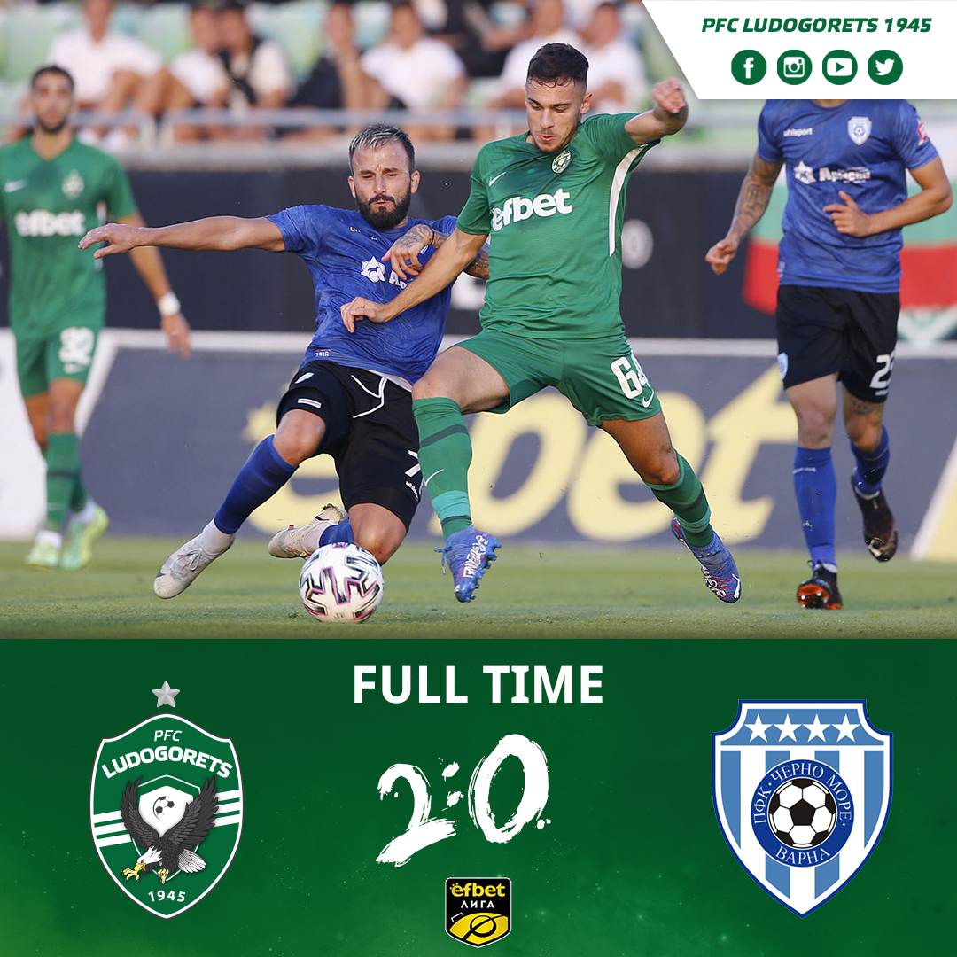 PFC Ludogorets 1945 on X: 💪 Full time. Victory for Ludogorets