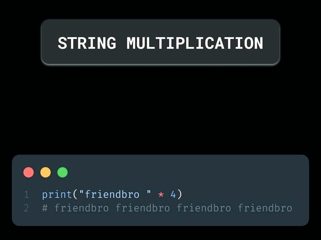 gaurbprajapati's tweet image. That was such amazing tips and  trick  to reduce space and time complexities of Python  program 
Read the pages...

#Python #pythonlearner #programming #Coding #developer #DataScience #DEVCommunity #100DaysOfCode #AI #bigdata #30daysofcode #Python3 #pythoncode