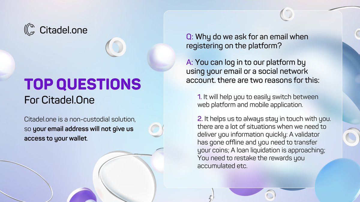 Call_me_Ezekiel's tweet photo. 📌Top Questions for https://t.co/ZYcE7xCoZw!
In our #TopQuestions column, we will answer the most frequently asked questions about the https://t.co/ZYcE7xCoZw platform.
Let’s start with the most disturbing one:
📣Why do we ask for an email when registering on the platform?👇 https://t.co/L7xhuc8Qig