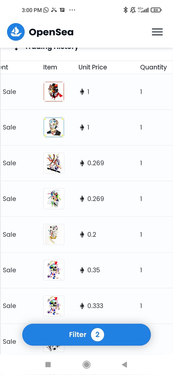 8thproject1's tweet photo. Secondary sales today ☺️👀.
I am speechless guys.
Welcome new #nftcollectors 
Keep it up 📈 https://t.co/wcPqZywlGK