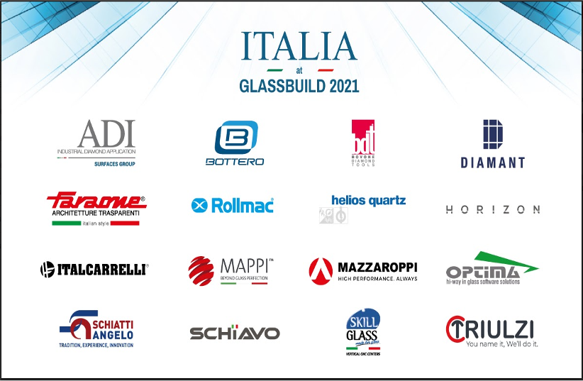 GlassBuild's tweet photo. Meet the 16 participant companies of the #Glassbuild2021 Italian Pavilion: https://t.co/nDSOsHpXvh!
Come see these glass industry leaders at their prospective booths until the 15th!
#ITA #ItalianGlass https://t.co/kHLUFBSy6M